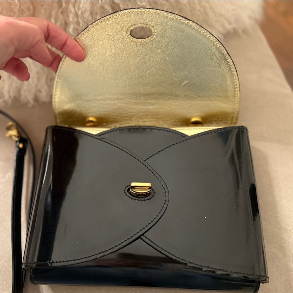 Unique Walter Steiger patent leather made in Italy origami purse - Picture 16 of 16